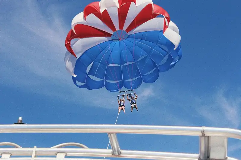 Parasail, em San Andrés